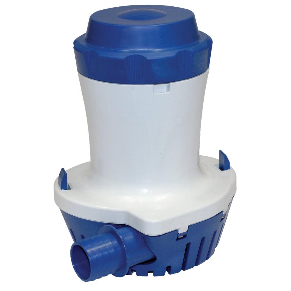 Shurflo by Pentair 2000 Bilge Pump - 24VDC, 2000GPH - 1-1/8" Port Submersible [358-110-10] - SONARK MARINE 