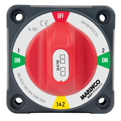 BEP Pro Installer 400A Selector w/Field Disconnect Battery Switch - MC10 [771-SFD] - SONARK MARINE 