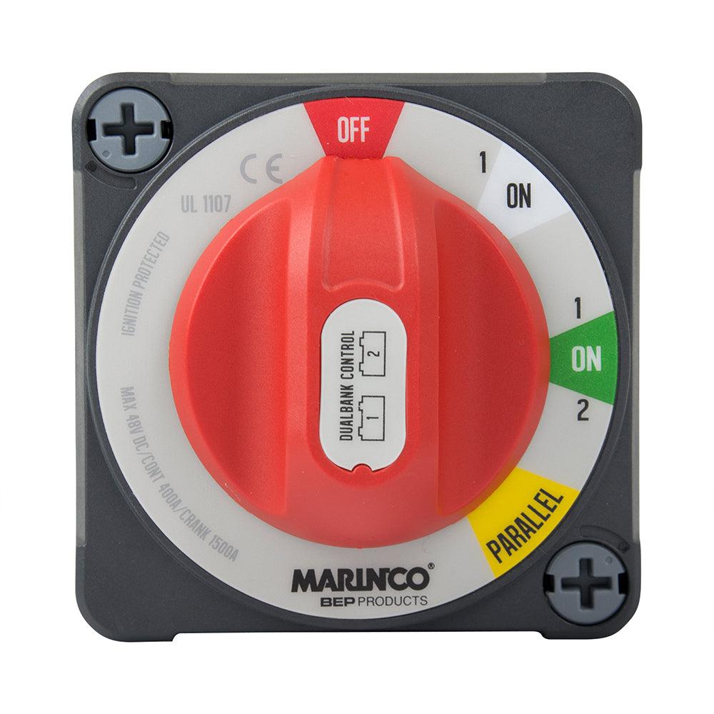 BEP Pro Installer 400a EZ-Mount Dual Bank Control Battery Switch - MC10 [772-DBC-EZ] - SONARK MARINE 