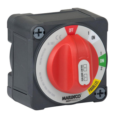 BEP Pro Installer 400a EZ-Mount Dual Bank Control Battery Switch - MC10 [772-DBC-EZ] - SONARK MARINE 