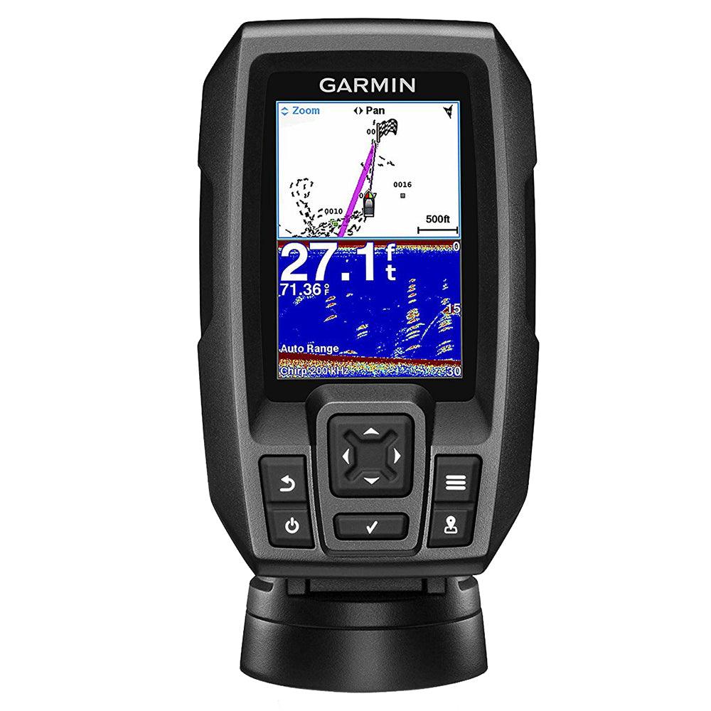 Garmin STRIKER 4 FishFinder w/4-Pin, 77/200kHz TM Transducer [010-01550-00] - SONARK MARINE 