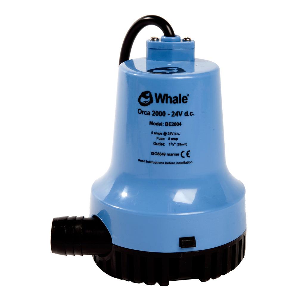 Whale Orca 2000 GPH Submersible Bilge Pump 12V [BE2002] - SONARK MARINE 