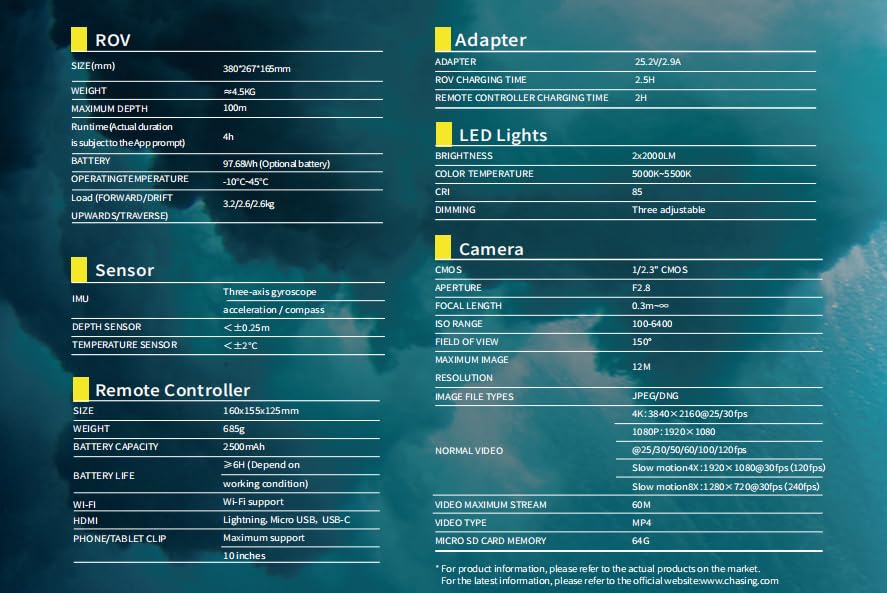 Chasing M2 S, Industrial-Grade Revolutionary Underwater Robot, Upgraded Intelligent Flightcontrol System and Image Algorithm, Unprecedented Underwater Perception and Freedom of Movement (6)