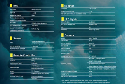 Chasing M2 S, Industrial-Grade Revolutionary Underwater Robot, Upgraded Intelligent Flightcontrol System and Image Algorithm, Unprecedented Underwater Perception and Freedom of Movement (6)