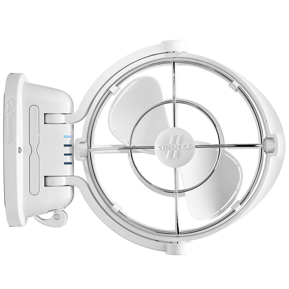 SEEKR by Caframo Sirocco II 3-Speed 7" Gimbal Fan - White - 12-24V [7010CAWBX] - SONARK MARINE 