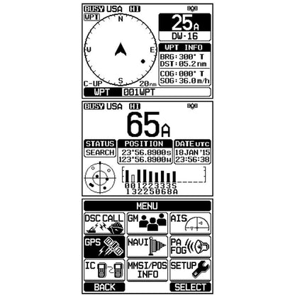 Standard Horizon Quantum GX6000 25W Commercial Grade Fixed Mount VHF w/NMEA 2000, Integrated AIS receiver, Speaker Mic [GX6000] - SONARK MARINE 