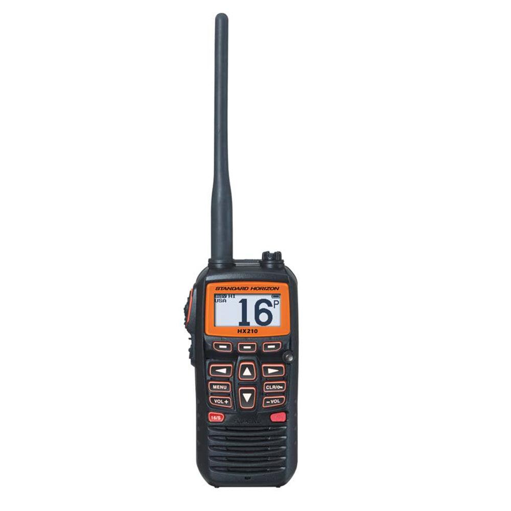 Standard Horizon HX210 6W Floating Handheld Marine VHF Transceiver [HX210] - SONARK MARINE 