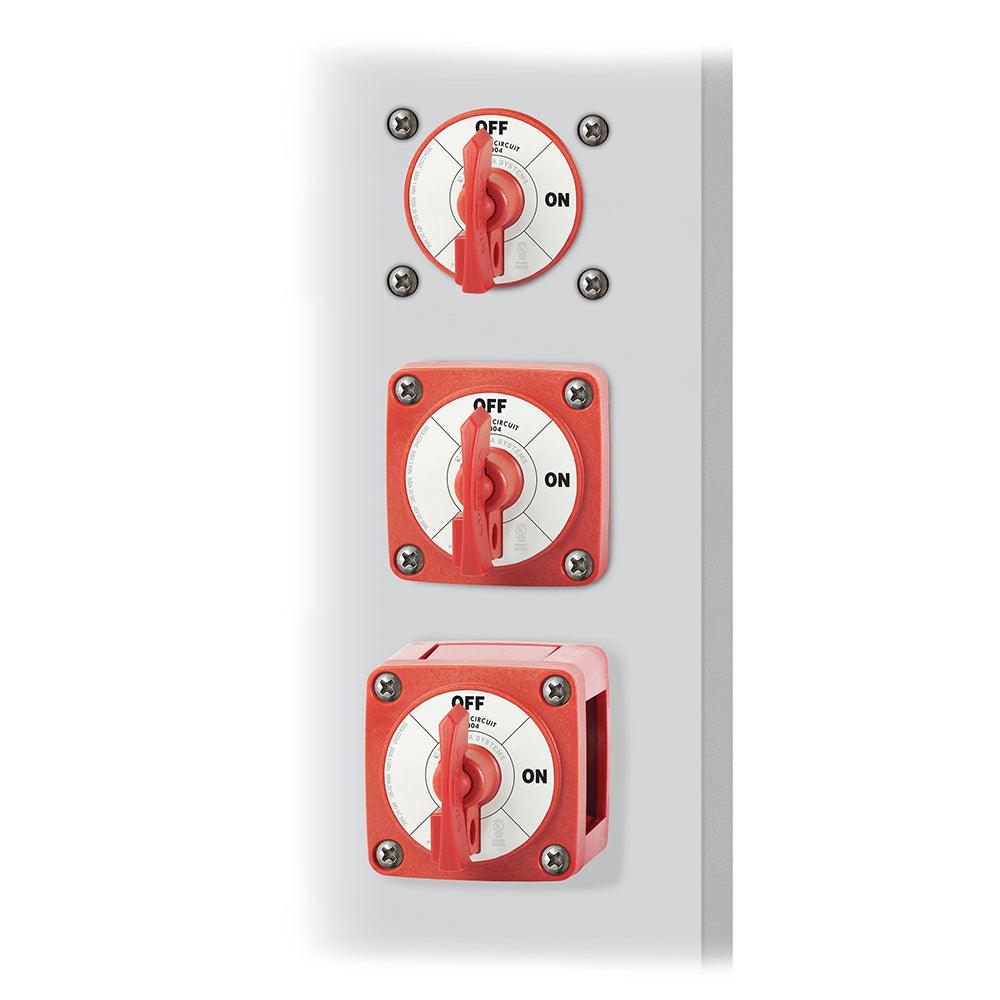 Blue Sea 6004 Single Circuit ON-OFF w/Locking Key - Red [6004] - SONARK MARINE 