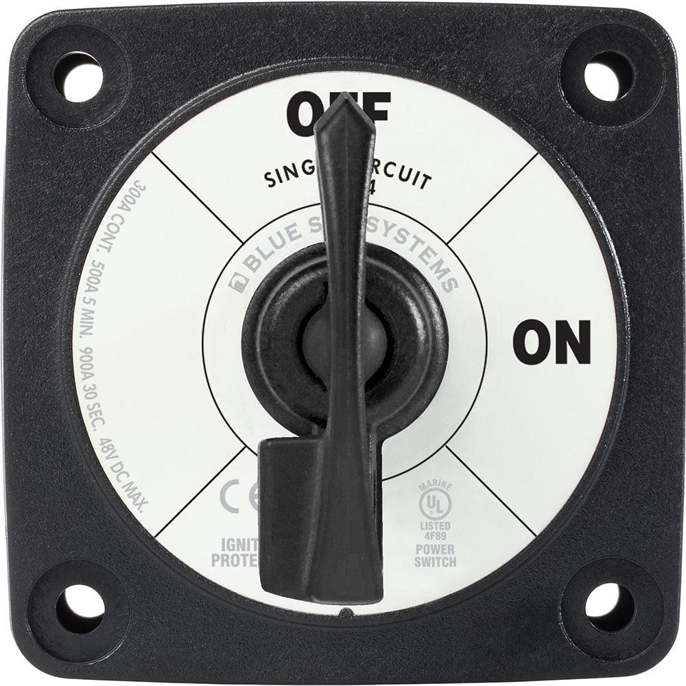 Blue Sea 6004200 Single Circuit ON-OFF w/Locking Key - Black [6004200] - SONARK MARINE 