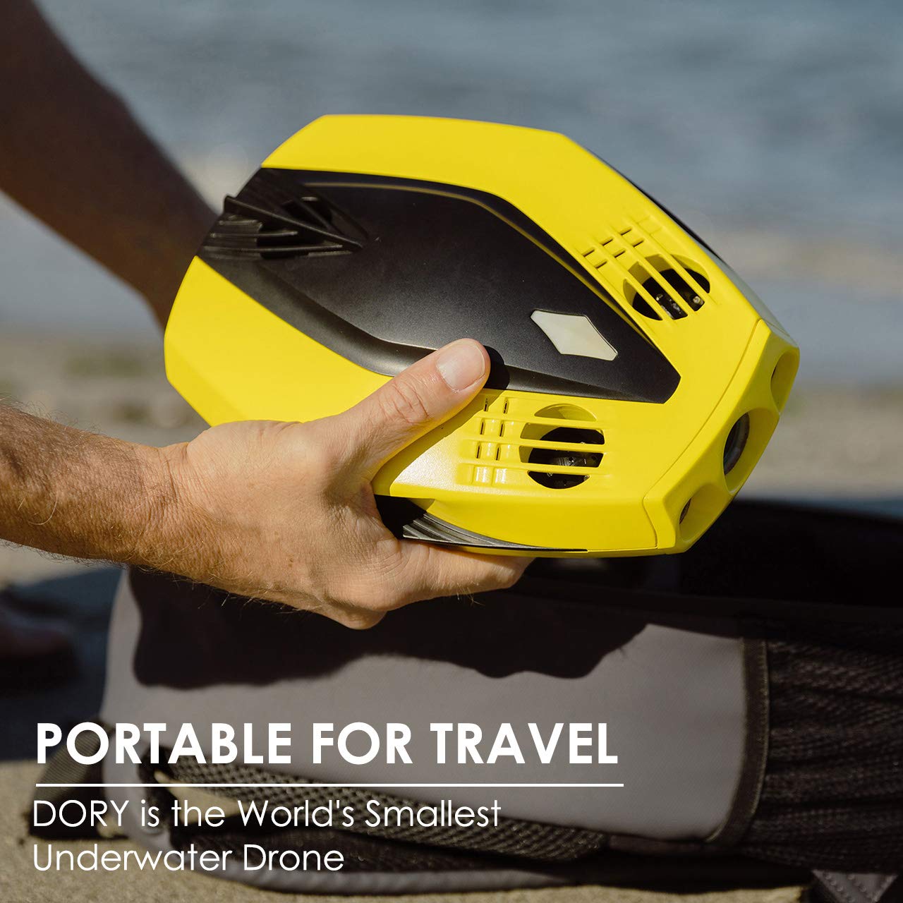Chasing Dory Underwater Drone - Palm-Sized 1080p Full HD Underwater Drone with Camera for Real Time Viewing, APP Remote Control (Green)