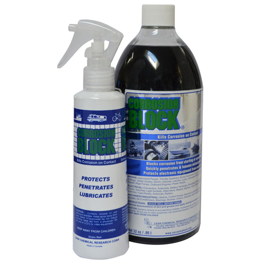 Corrosion Block Corrosion Block 32oz Bottle w/Pump - Non-Hazmat, Non-Flammable & Non-Toxic