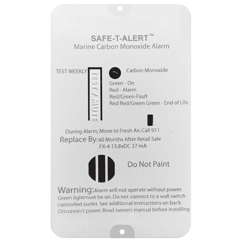 Safe-T-Alert FX-4 Carbon Monoxide Alarm at Sonark Marine
