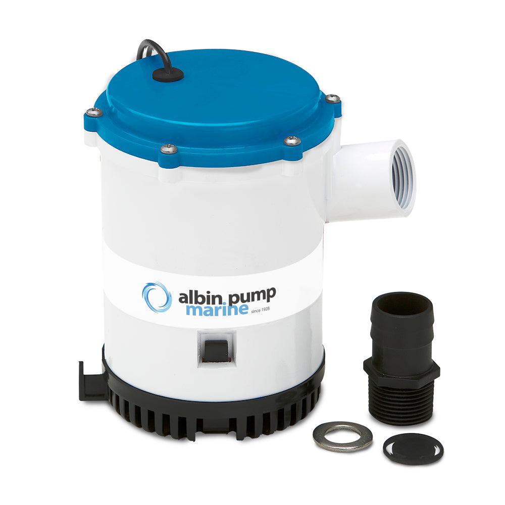 Albin Group Bilge Pump Heavy Duty 1750 GPH - 12V [01-03-011] - SONARK MARINE 