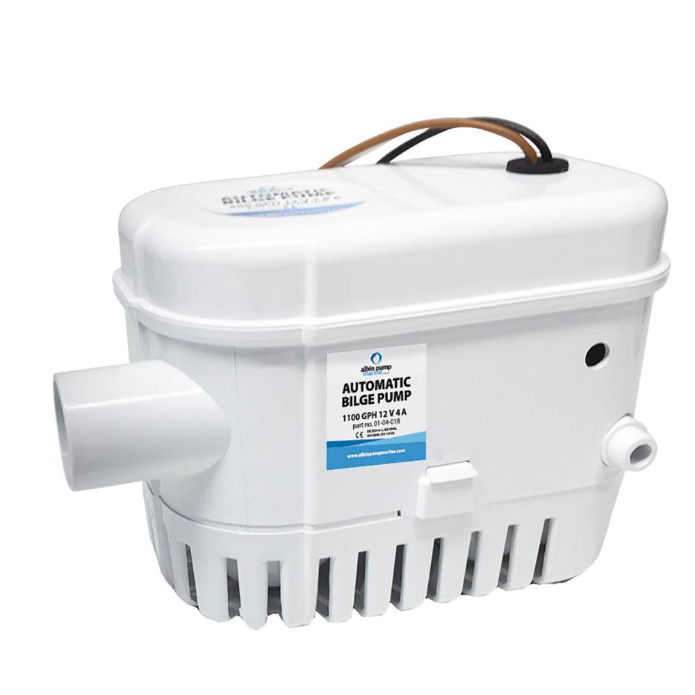 Albin Group Automatic Bilge Pump 1100 GPH - 12V [01-04-018] - SONARK MARINE 