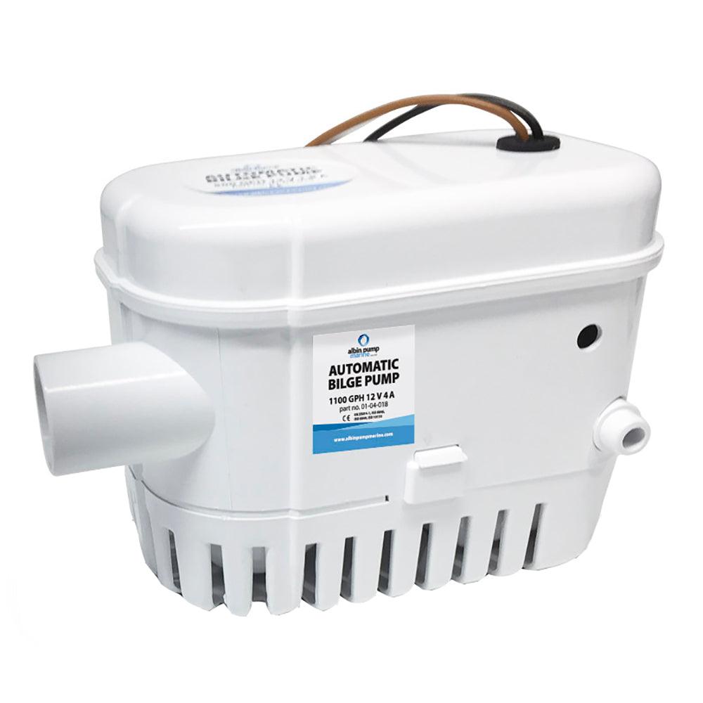 Albin Group Automatic Bilge Pump 1100 GPH - 24V [01-04-019] - SONARK MARINE 