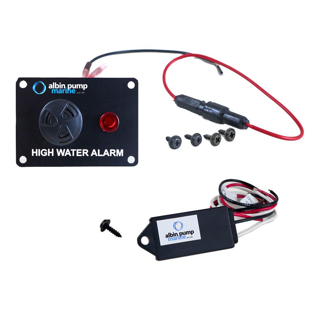 Albin Group Digital High Water Alarm - 12V [01-69-041] - SONARK MARINE 