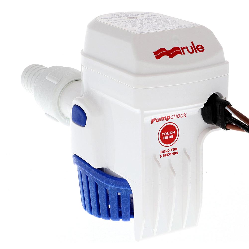 Rule Rule-Mate 500 Fully Automated Bilge Pump - 12V [RM500B] - SONARK MARINE 