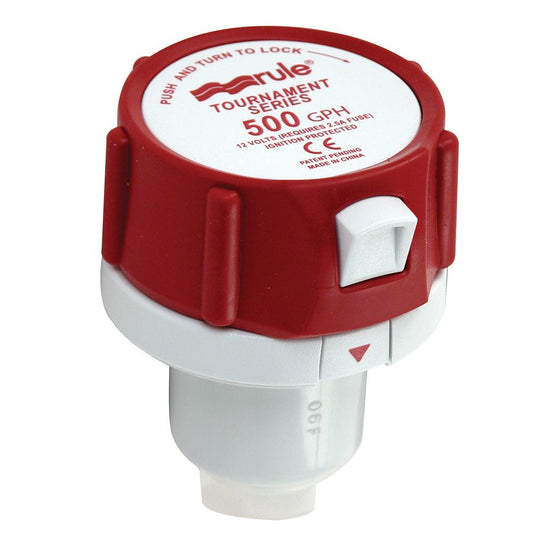 Rule 500 GPH Replacement Motor Cartridge f/Tournament Series Pumps [45DR] - SONARK MARINE 