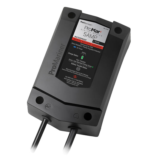 ProMariner ProMar1 DS Digital - 5 Amp - 1 Bank Charger by ProMariner