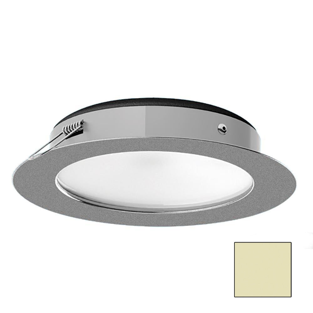 I2Systems Inc i2Systems Apeiron Pro XL A526 - 6W Spring Mount Light - Warm White - Brushed Nickel Finish
