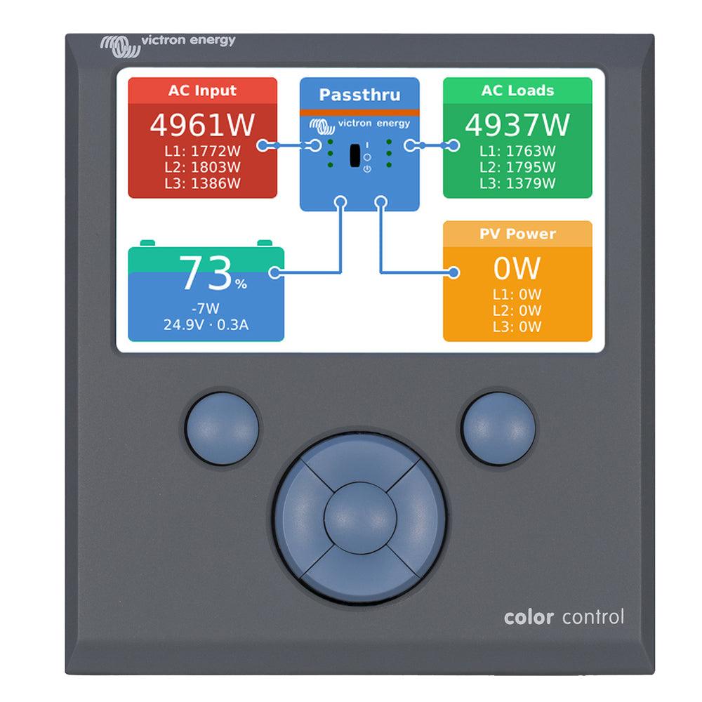 Victron Color Control GX Monitor - Button Control [BPP010300100R] - SONARK MARINE 