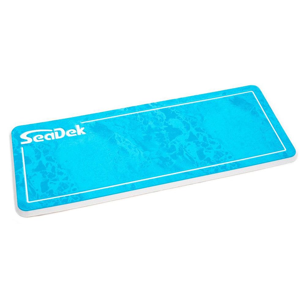 SeaDek Large Realtree Helm Pad - Bahama Blue/White WAV3 Pattern [39049-85513] - SONARK MARINE 