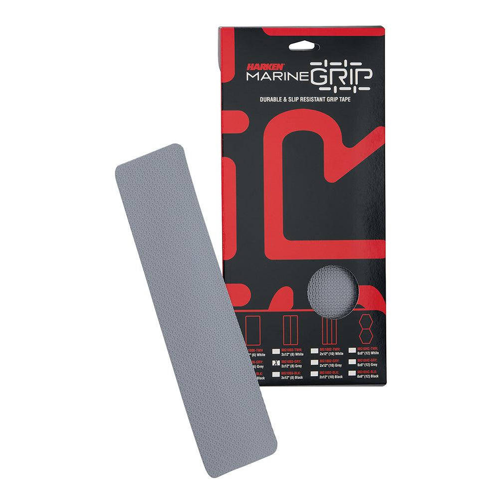 Harken Marine Grip Tape - 3 x 12" - Grey - 8 Pieces [MG1003-GRY] - SONARK MARINE 