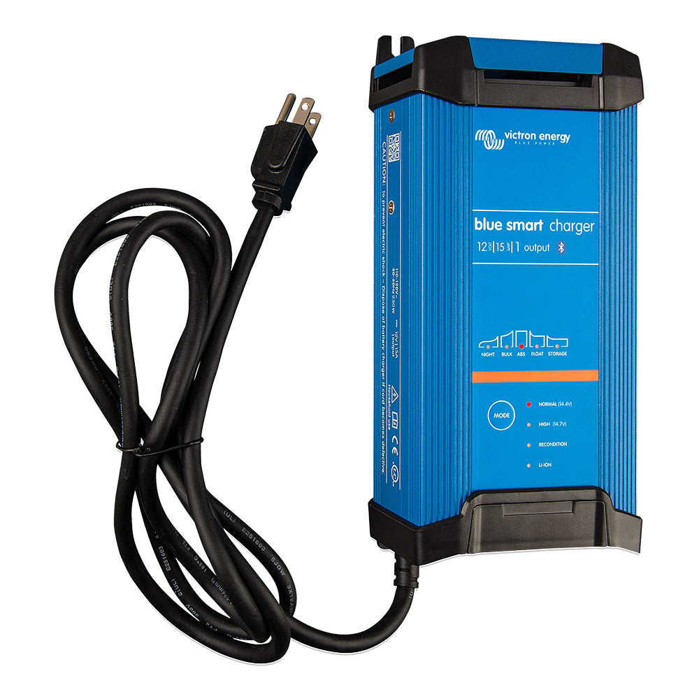 Victron Energy Victron Blue Smart IP22 12VDC 15A 1 Bank 120V Charger - Dry Mount at Sonark Marine