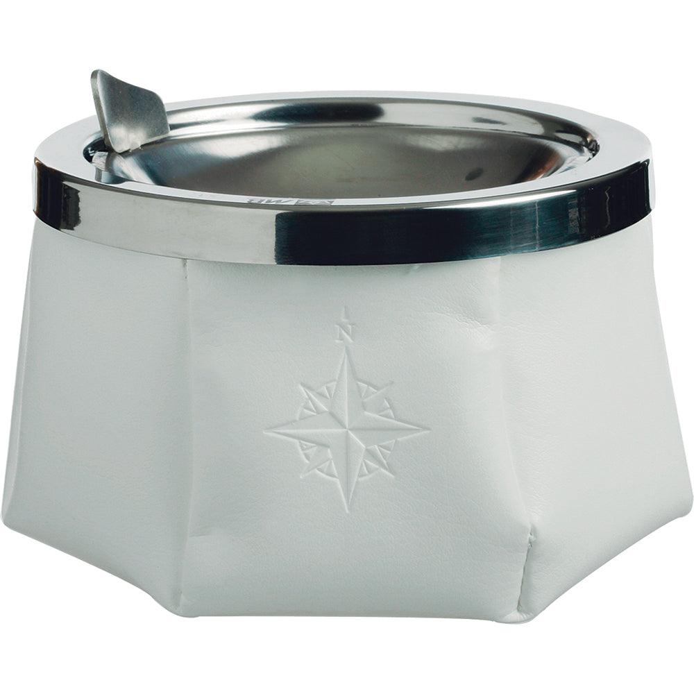 Marine Business Windproof Ashtray w/Lid - White [30102] - SONARK MARINE 