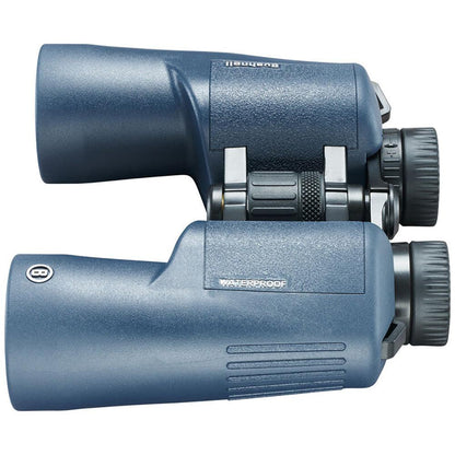 Bushnell 7x50mm H2O Binocular - Dark Blue Porro WP/FP Twist Up Eyecups [157050R] - SONARK MARINE 