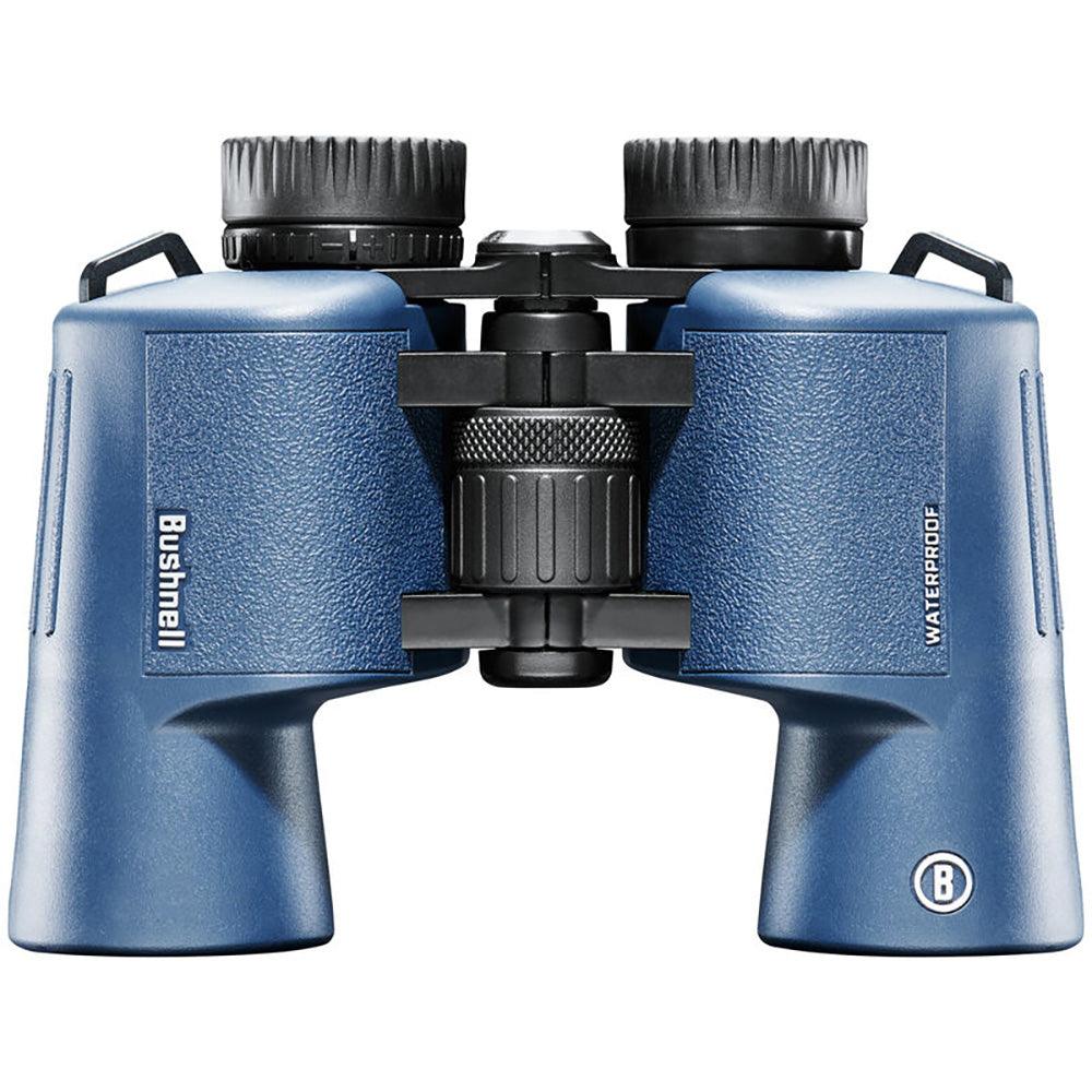 Bushnell 12x42mm H2O Binocular - Dark Blue Porro WP/FP Twist Up Eyecups [134212R] - SONARK MARINE 