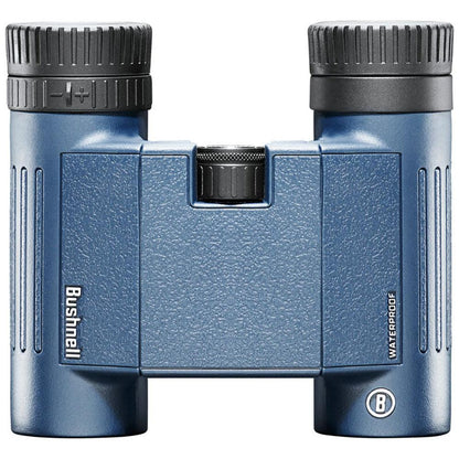 Bushnell 12x25mm H2O Binocular - Dark Blue Roof WP/FP Twist Up Eyecups [132105R] - SONARK MARINE 