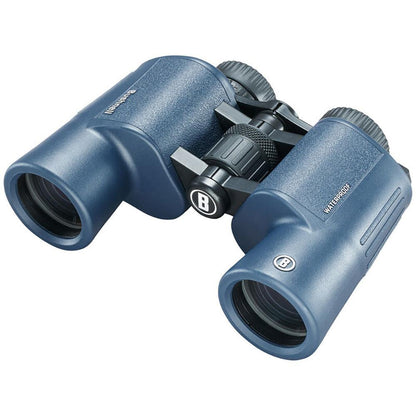 Bushnell 10x42mm H2O Binocular - Dark Blue Porro WP/FP Twist Up Eyecups [134211R] - SONARK MARINE 