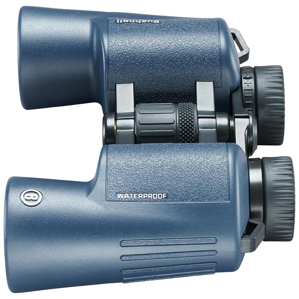 Bushnell 10x42mm H2O Binocular - Dark Blue Porro WP/FP Twist Up Eyecups [134211R] - SONARK MARINE 