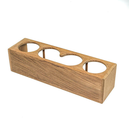 Whitecap Four Drink/Binocular Rack - Teak [62632] - SONARK MARINE 