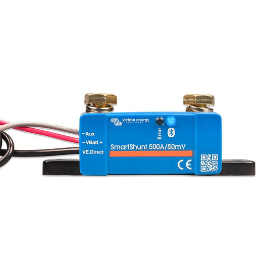 Victron SmartShunt 500A/50MV IP65 Bluetooth Battery Monitor [SHU065150050] - SONARK MARINE 