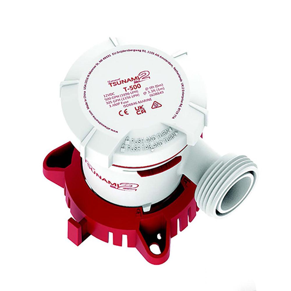 Attwood Tsunami MK2 Manual Bilge Pump - T500 - 500 GPH 12V [5606-7] - SONARK MARINE 