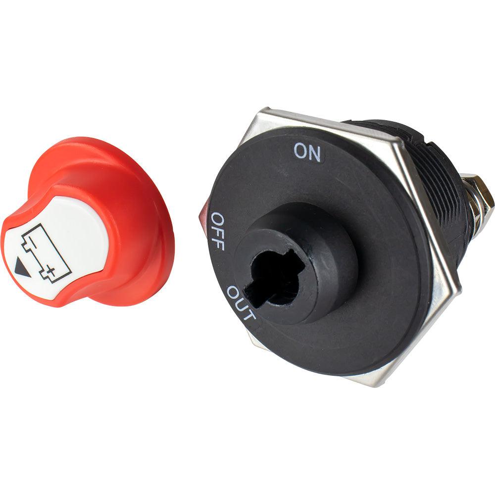 Sea-Dog Mini Battery Switch Key w/Removable Knob - 32V 300A [422730-1] - SONARK MARINE 