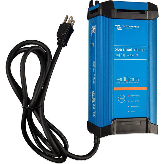 Victron Blue Smart IP22 24VDC 8A 1 Bank 120V Charger - Dry Mount by Victron Energy