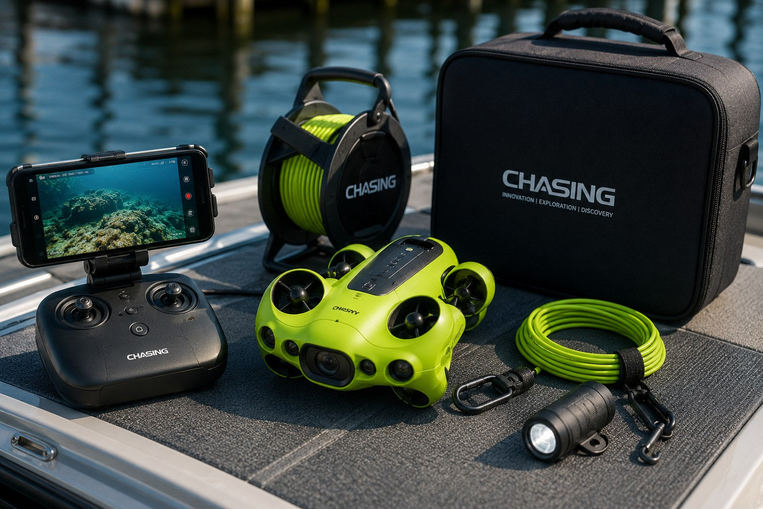 Underwater drone and marine gear representing Sonark Marine product reviews